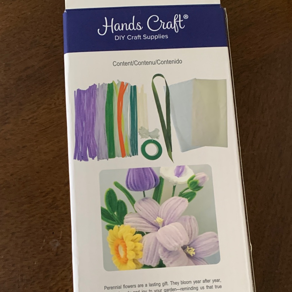 Perennial Bouquet Chenille DIY Flower Kit